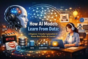How AI Models Learn From Data A Beginner-Friendly Explanation to Master Best Online AI Courses
